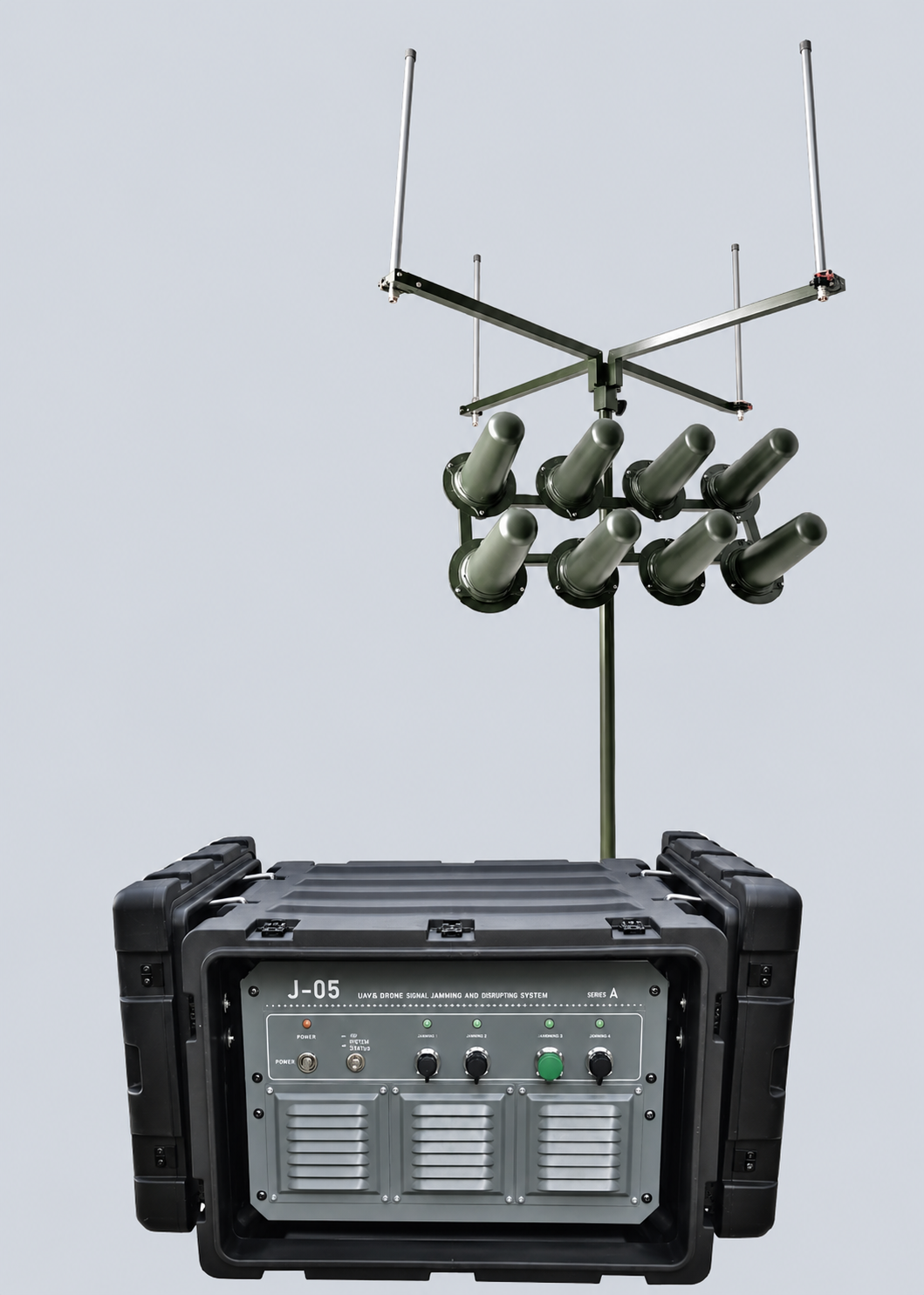 Long Range GNSS Jamming and Spoofing System Hardware
